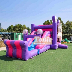 bouncy house w/ water slide