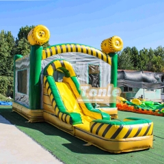 Toxic Inflatable bounce house Water Slide combo