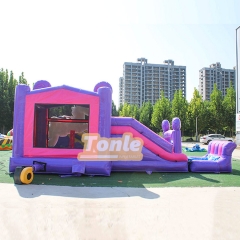 bouncy house w/ water slide