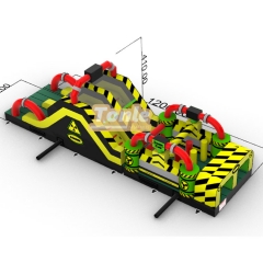 Danger Zone Obstacle Course Commercial Inflatable for sale