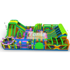 Commercial Large Outdoor Inflatable Theme Park