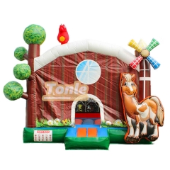 Happy Farm Inflatable Bounce House