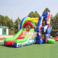 bouncy house w/ water slide