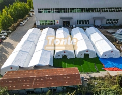 airtight inflatable structure air shelter or industrial tent