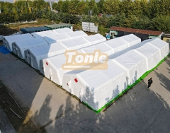 airtight inflatable structure air shelter or industrial tent