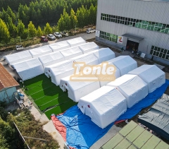 airtight inflatable structure air shelter or industrial tent