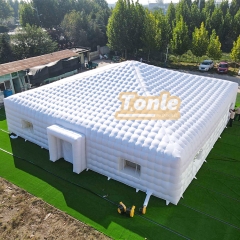 Custom White Inflatable commercial tent