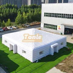 Custom White Inflatable commercial tent