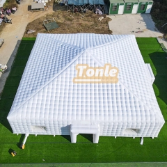 Custom White Inflatable commercial tent