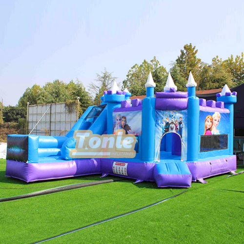 bouncy house w/ water slide