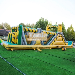 40FT Nuclear Toxic Waste inflatable Obstacle course
