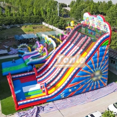 50ft Circus large inflatable slide