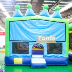 custom inflatable princess crown bounce house jumping castle