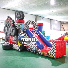 Monster Truck inflatable combo