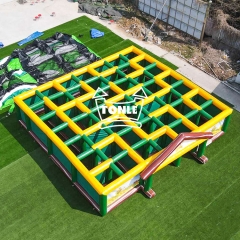inflatable corn maze
