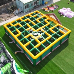 inflatable corn maze