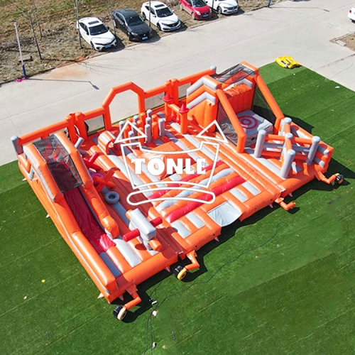 Customized indoor and outdoor inflatable theme park