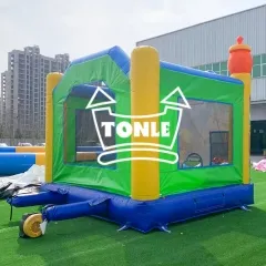 frozen bounce house
