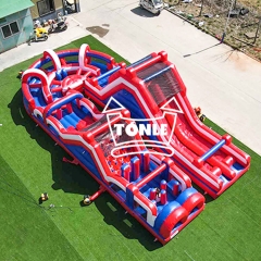 Factory Customized High Quality Inflatable Obstacle Course Competition