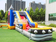 Bowser inflatable Water Slide combo
