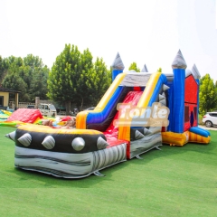 Bowser inflatable Water Slide combo