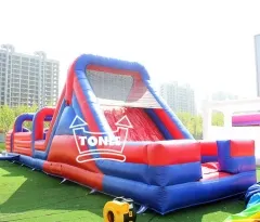 monster truck inflatable obstacle