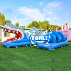 monster truck inflatable obstacle