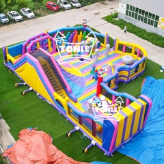 tonle inflatables Customized Irregular Inflatable Theme Park Playground