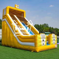 23 pies de altura Comercial tobogán inflable seco para la venta