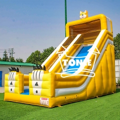 23 pies de altura Comercial tobogán inflable seco para la venta