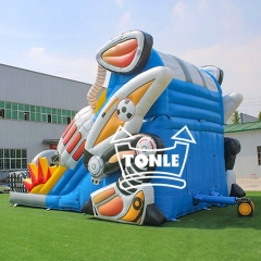 Air bot inflatable slide for sale