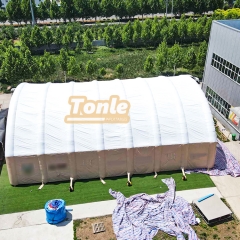 Tenda insuflável gigante para eventos comerciais personalizada por atacado