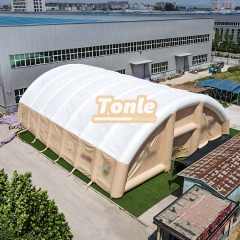 Tenda insuflável gigante para eventos comerciais personalizada por atacado