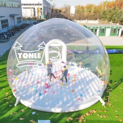 Transparent Inflatable Bubble House Inflatable Dome Tent