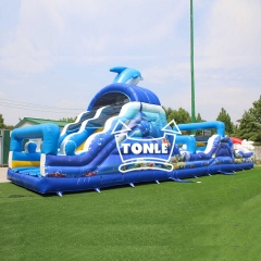 ocean animal world Inflatable Obstacle Course