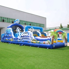 ocean animal world Inflatable Obstacle Course