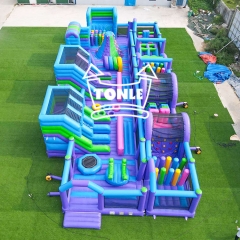 Commercial Adult kids Outdoor Inflatable Game Park Theme Parks