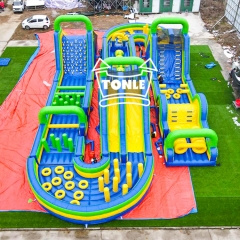 China Factory Export Commercial Inflatable obstacle course