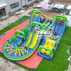 Chine Factory Export Commercial Inflatable obstacle course