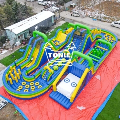 China Factory Export Commercial Inflatable obstacle course