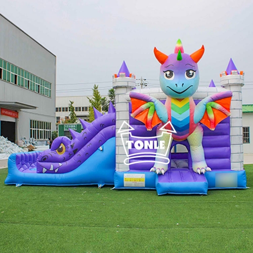 China supplier Dinosaur Inflatable Jumping Castle Combo for sale