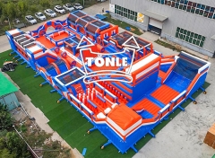 Fábrica personalizada de alta calidad comercial inflables gigantes parques temáticos