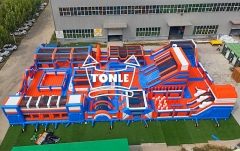 Factory customized high quality commercial inflatable giant theme park