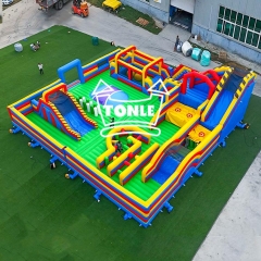 60ft kids Adult Inflatable Play Equipment Commercial Game Park