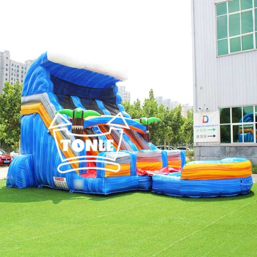 Factory Customized Commercial 17ft Lava Melt Water Slide