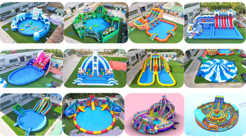 Land Use Large mobile inflatable water pool park