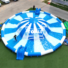 inflatable  ground water park jump cloud with  Swimming Pool Equipment