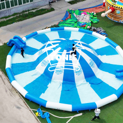 inflatable  ground water park jump cloud with  Swimming Pool Equipment