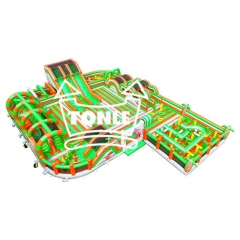 Fornecedor de fábrica de Tonle parque temático inflável playground americano