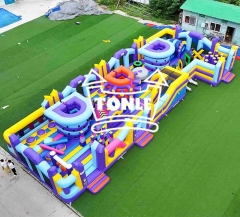 Commercial factory wholesale price inflatable theme park